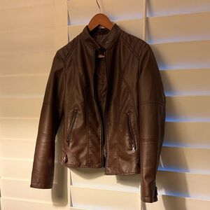 Women’s Brown Leather Jacket